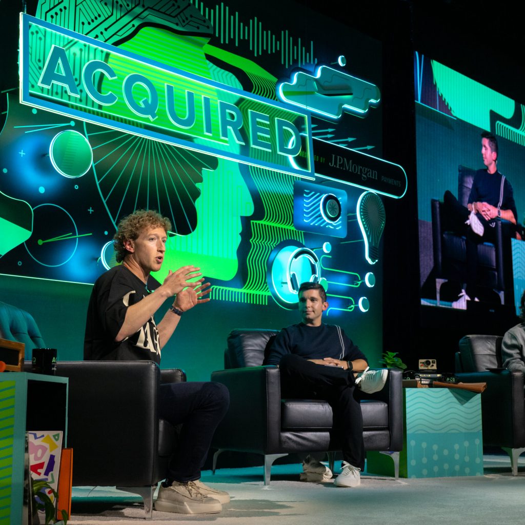 Mark Zuckerberg Discusses Meta at ‘Acquired’ Podcast Live Taping