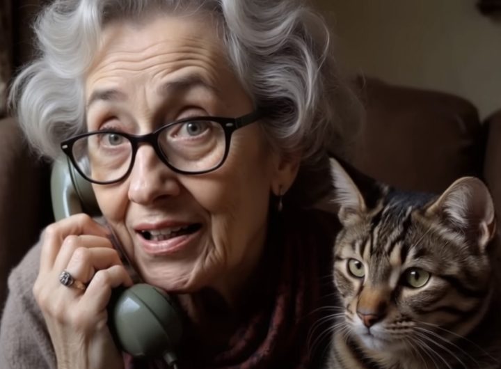 An A.I. Granny Befuddles Phone Scammers