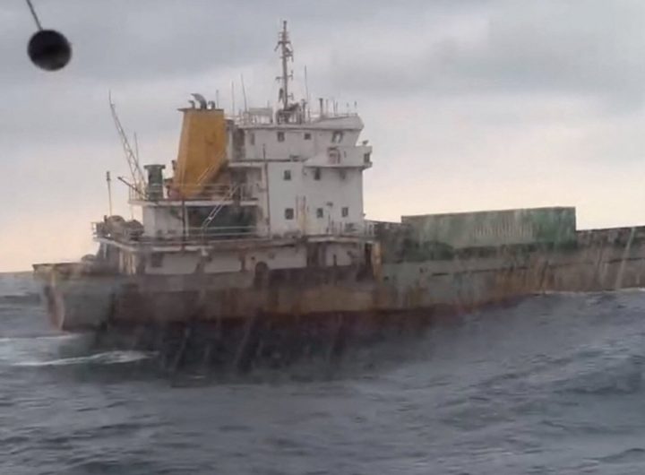 Taiwan Suspects a Chinese-Linked Ship of Damaging an Internet Cable